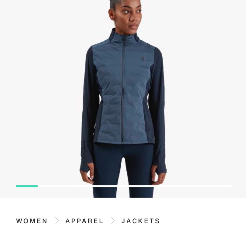 On Running Women's Jacket - Navy Blue